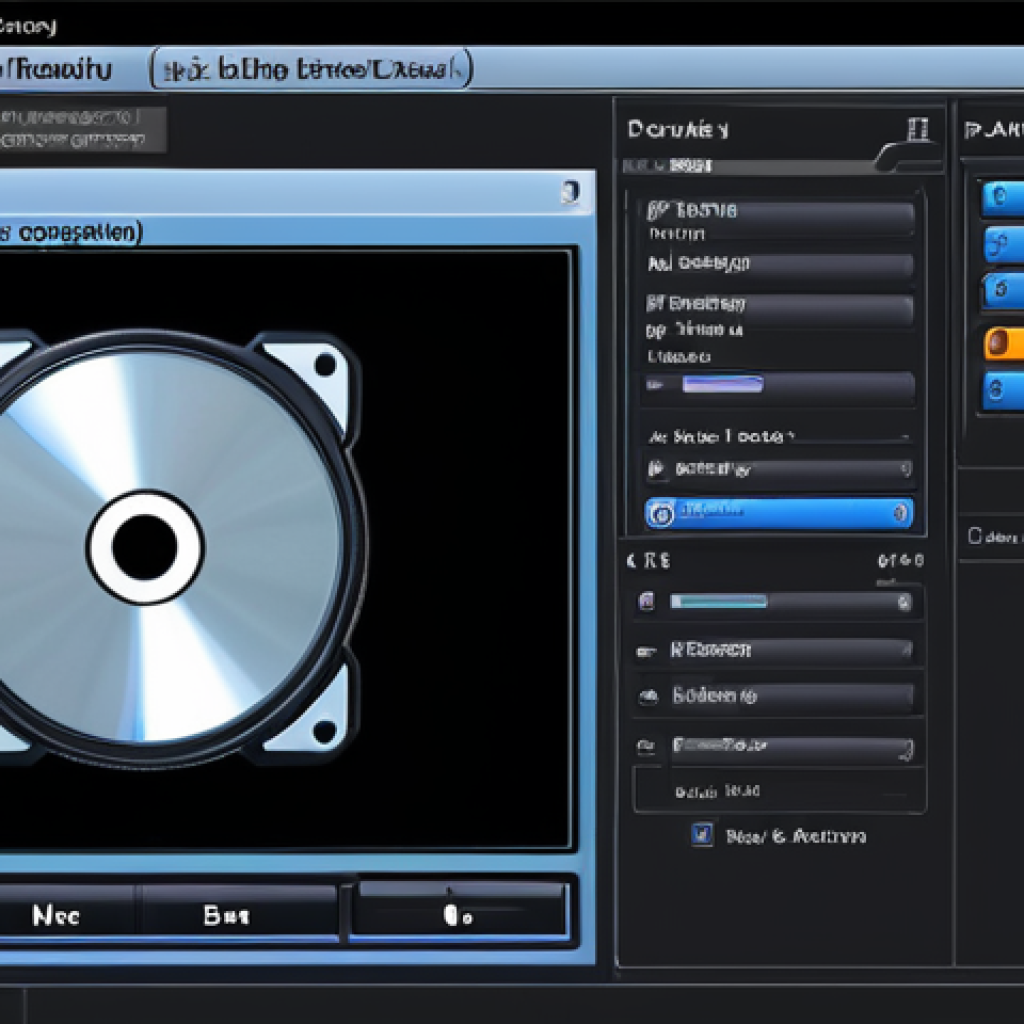 ** An intuitive computer interface displaying disk cloning software. The interface highlights ease-of-use with clear instructions and a progress bar. Focus on a clean, modern design that is non-intimidating for the average user.

**