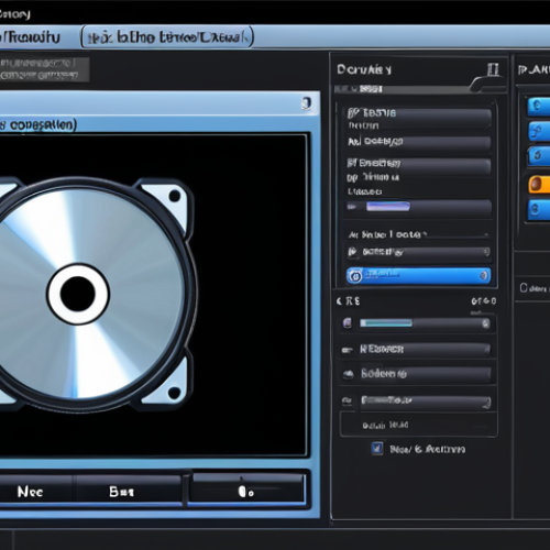 ** An intuitive computer interface displaying disk cloning software. The interface highlights ease-of-use with clear instructions and a progress bar. Focus on a clean, modern design that is non-intimidating for the average user.

**