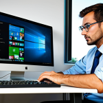 **

"A professional IT technician working at a brightly lit desk, using Recuva data recovery software on a modern Windows computer, fully clothed, appropriate attire, safe for work, perfect anatomy, natural proportions, professional digital art, high quality, family-friendly."

**